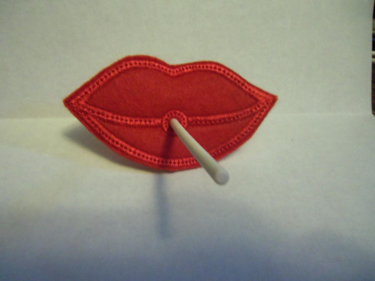 Valentine Lips Sucker Holders